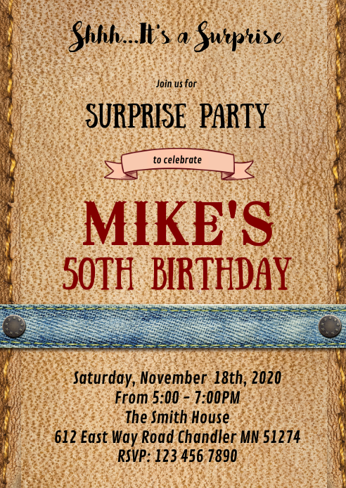 Wanted Cowboy Western Party Invitation Template Postermywall