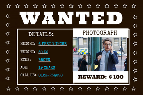 wanted poster templates | postermywall wanted poster templates | postermywall, Powerpoint templates