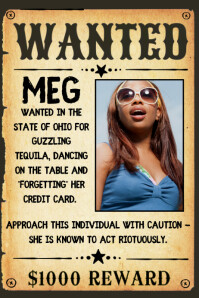 Free Wanted Poster Template