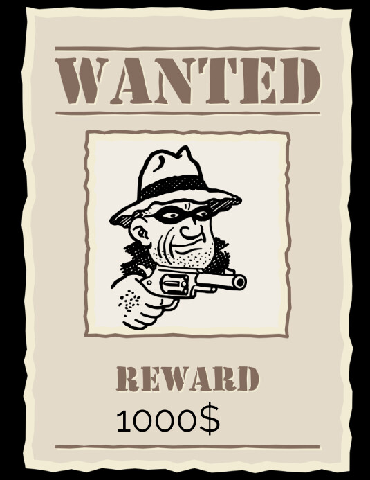 Wanted Signcut Western Wanted Sign Template 8,093 Wanted Poster Template Stock