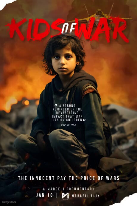 War Documentary Movie Poster Ad Template | PosterMyWall
