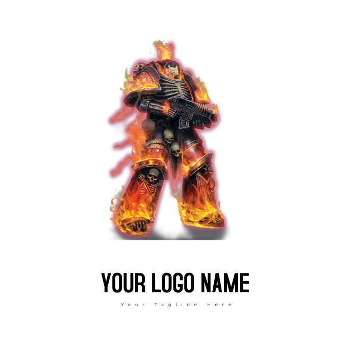Warhammer 40,000: Space Marine Legion Of The Logo template