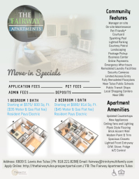 Fall Leasing Flyer Template | PosterMyWall