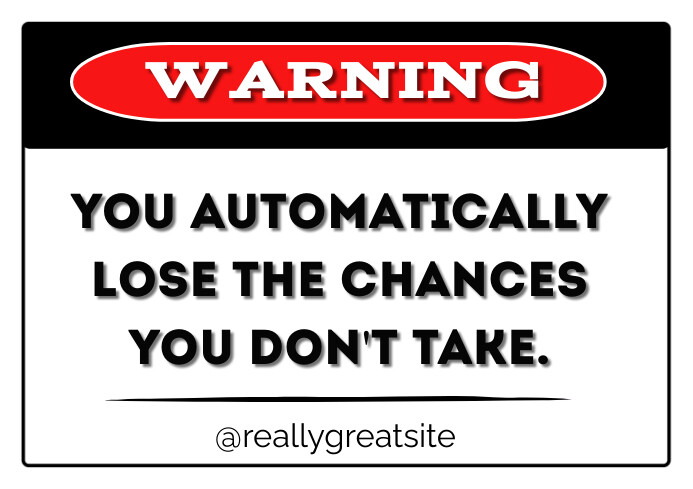 Warning Template | PosterMyWall