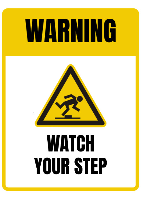 warning Template | PosterMyWall