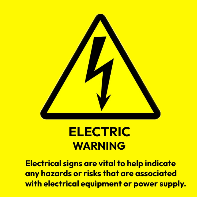 warning sign Template | PosterMyWall