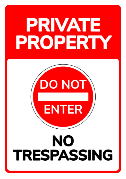 Warning Sign Poster Template | PosterMyWall