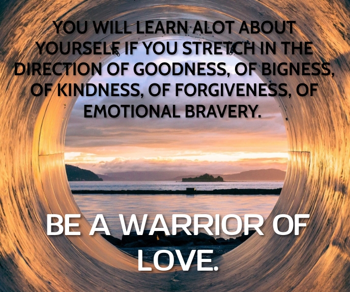 Warrior Love Quote Template Postermywall Warrior Love Quote Template Postermywall
