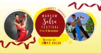 Warsaw Salsa Festival ภาพที่แชร์บน Facebook template