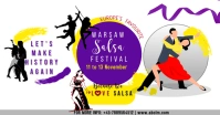 Warsaw Salsa Festival ภาพที่แชร์บน Facebook template
