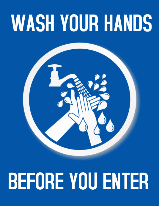 Copy of Wash Your Hands - Corona Virus | PosterMyWall