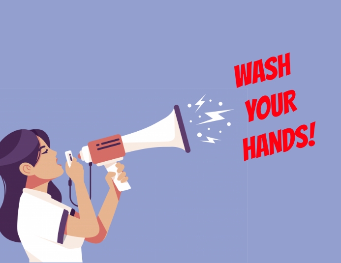 WASH YOUR HANDS Template | PosterMyWall