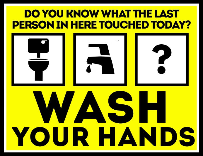 Wash Your Hands Template | PosterMyWall