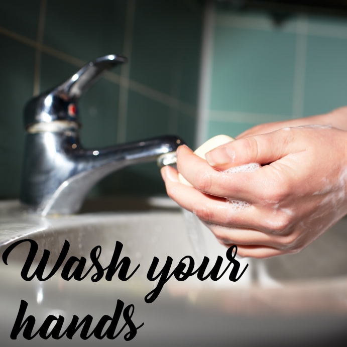 Copy of Wash your hands | PosterMyWall