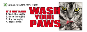 Wash Your Hands Facebook Cover Facebook-coverfoto template