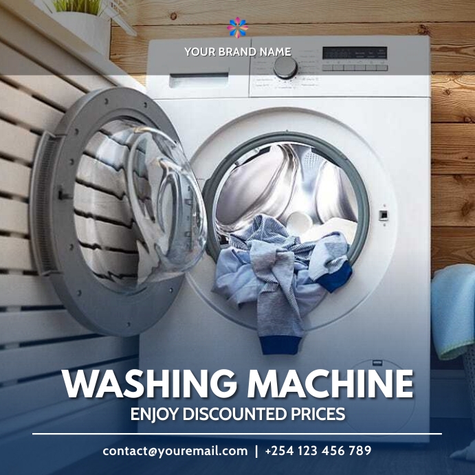 washing machine electronics gadget sale flyer Template | PosterMyWall