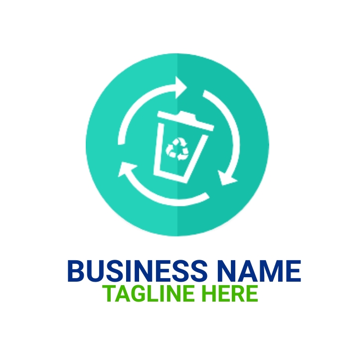Disposal Design Lettering waste disposal logo Template | PosterMyWall