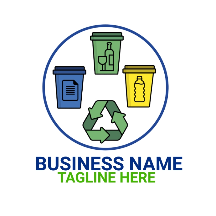 Disposal Design Lettering waste disposal logo Template | PosterMyWall
