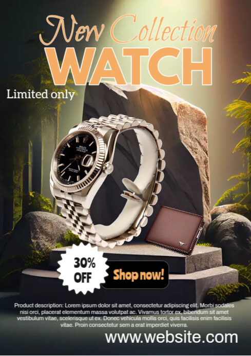 Watch Out Advertisement Examples Watch Ads Template | PosterMyWall