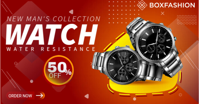 Watchmaker Banner Watch Banner Template | PosterMyWall