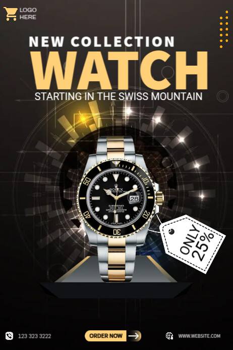 Watch Collection Ads Template | PosterMyWall