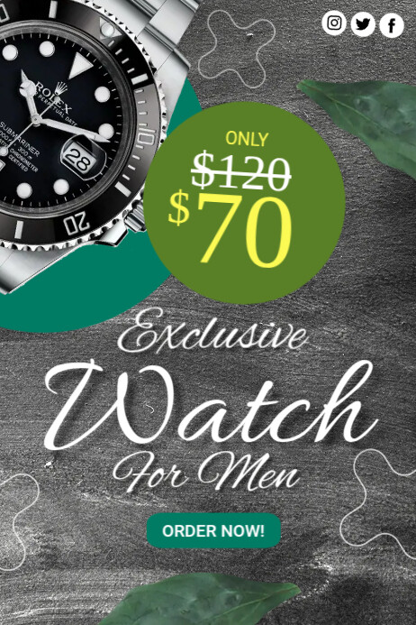 Watch Collection Ads Template | PosterMyWall