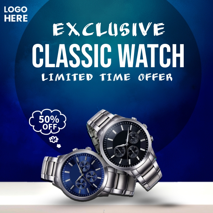 Poster. Watch Collection Watch Collection Template | PosterMyWall