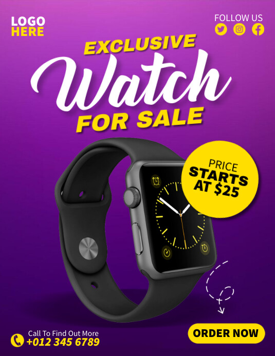 copy-of-watch-for-sale-postermywall