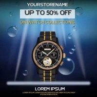 WATCH JEWELRY SALE AD SOCIAL MEDIA TEMPLATE Logo