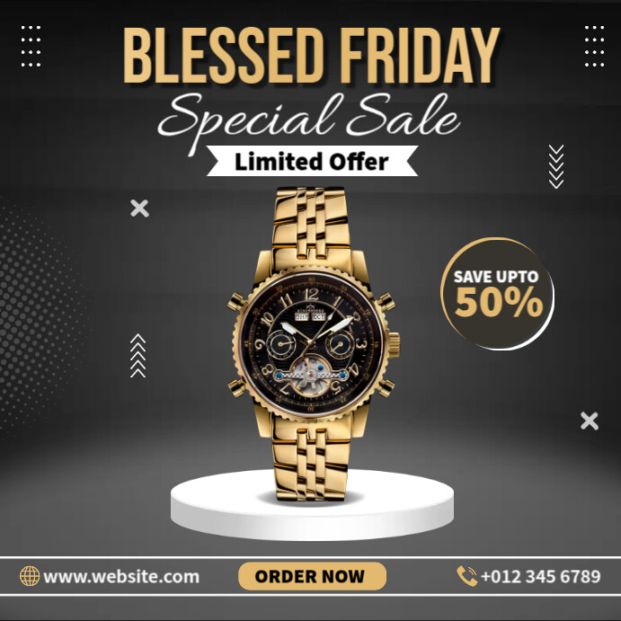 Offer Watch Copy of Watch Limited Offer | PosterMyWall