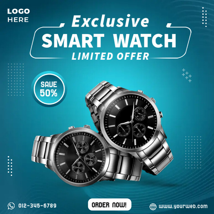 Offer Watch Watch Limited Offer Template | PosterMyWall