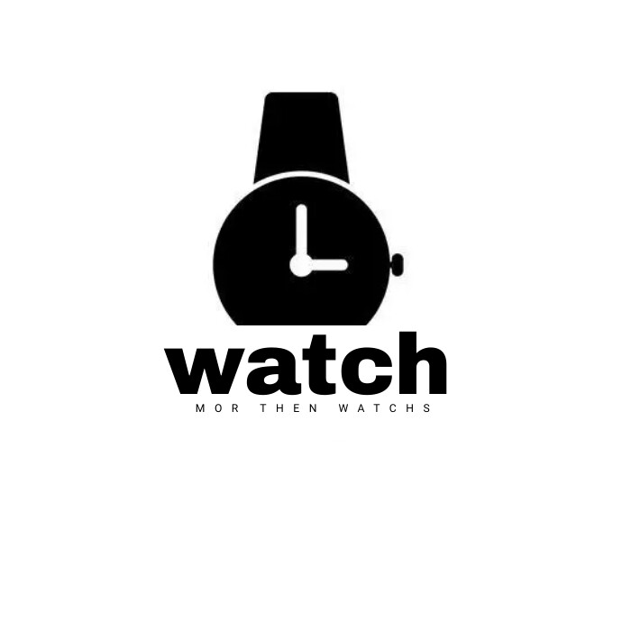 watch logo Template | PosterMyWall