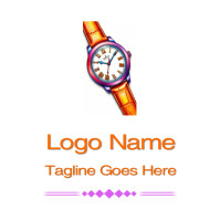 Watch logo template