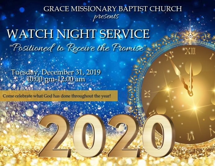 Watch Night Template PosterMyWall