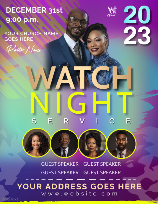Watch Night Template | PosterMyWall