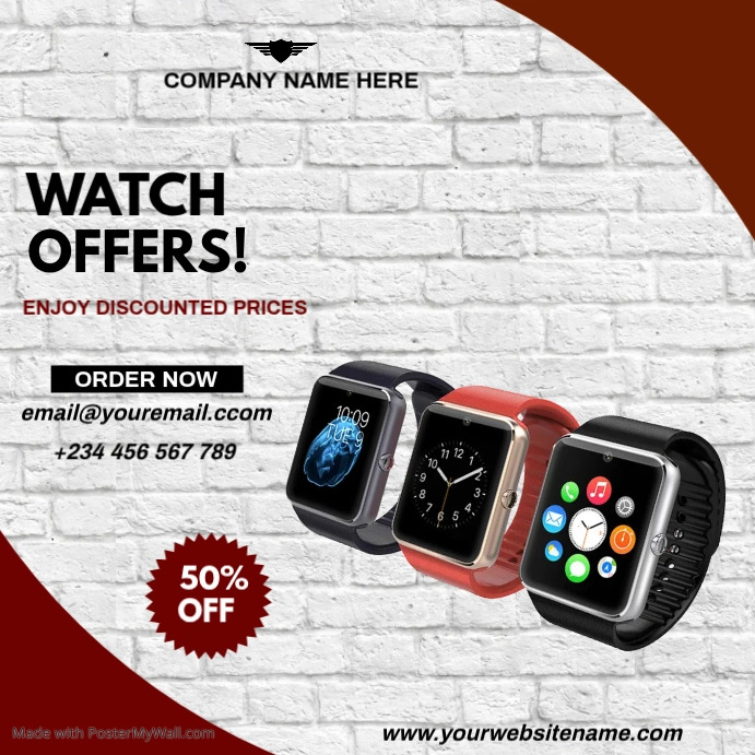 Copia de watch offers | PosterMyWall
