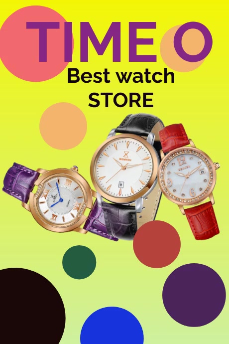 WATCH POSTER Template | PosterMyWall