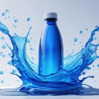 water bottle mockup  product mockup Message Instagram template