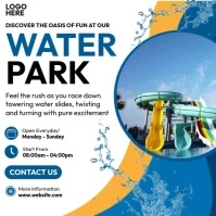 Water Park Event Iphosti le-Instagram template
