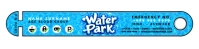 Water Park Ticket Handband Template Bannière 2' × 8'