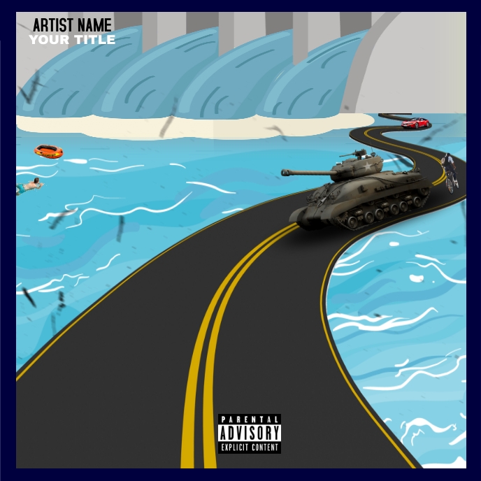 WATER RAP POSTER Template | PosterMyWall