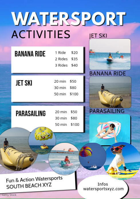 Gift wrapping christmas farmhouse holiday tags diy inspiration series printable Water Sport Activity Beach Holiday Summer Ad Template | PosterMyWall