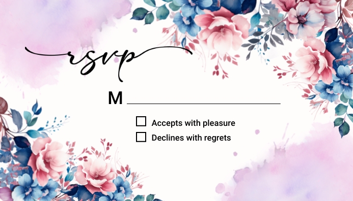 Serene Wedding Rsvp Text Background Nature Serene Wedding Rsvp Text Background Nature