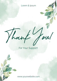 Spectacular Thank You Flyer Design Artwork Concept Spectacular Thank You Flyer Design Artwork Concept