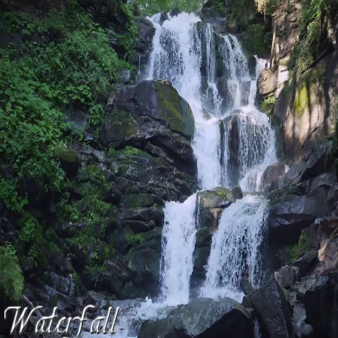 Waterfall Template | PosterMyWall