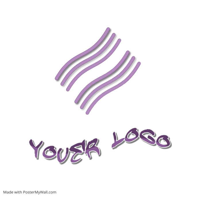 wavy logo Template | PosterMyWall