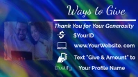 Ways to Give (3) Presentation (16:9) template