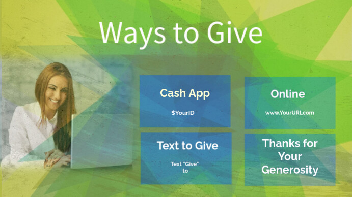 Copy of Ways to Give (1) | PosterMyWall