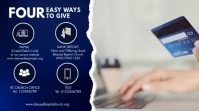 ways to give Digitalanzeige (16:9) template