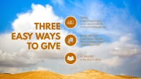 ways to give Template | PosterMyWall